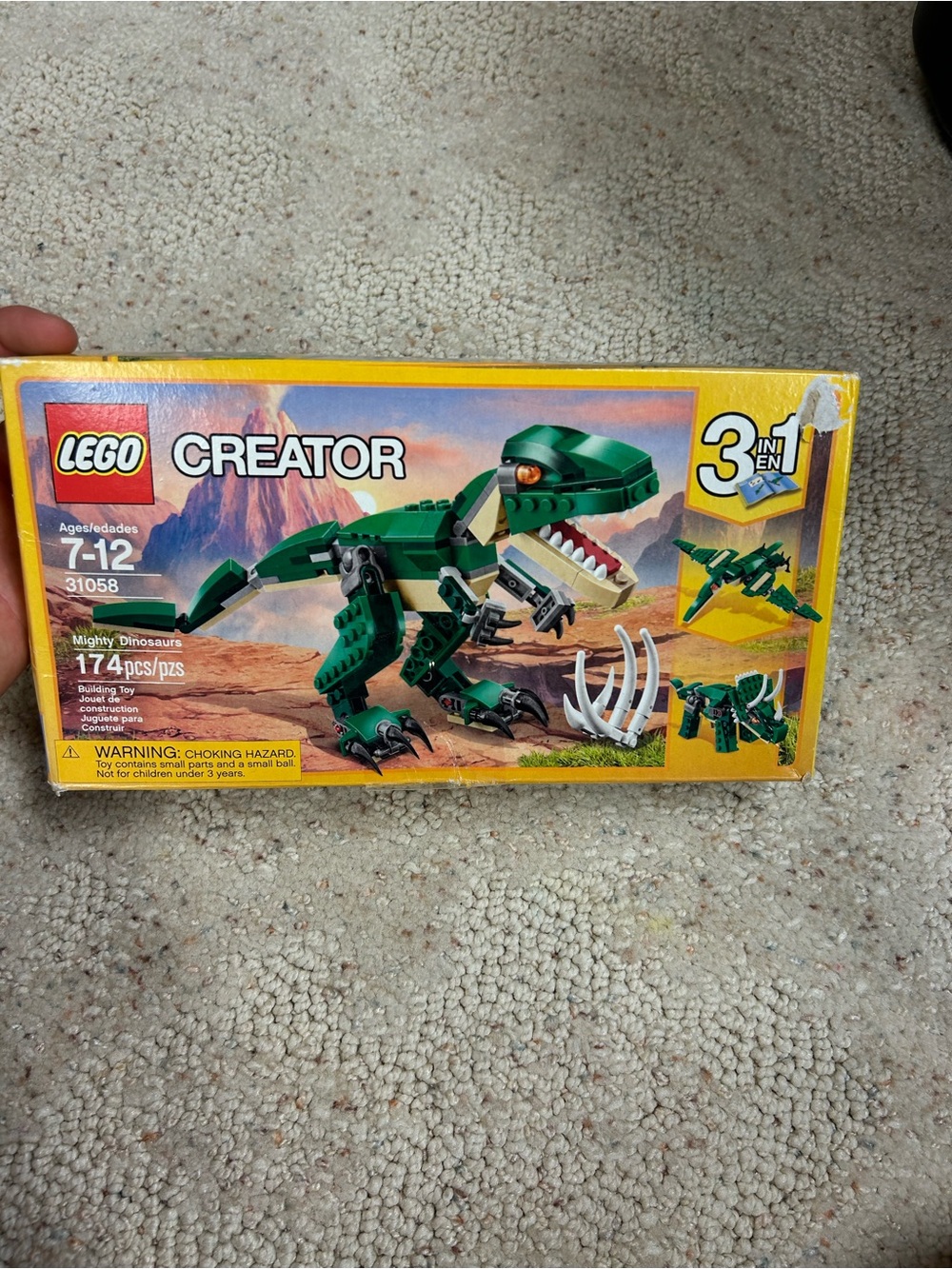 Lego Creator Mighty Dinosaurs Building Set 3 in 1